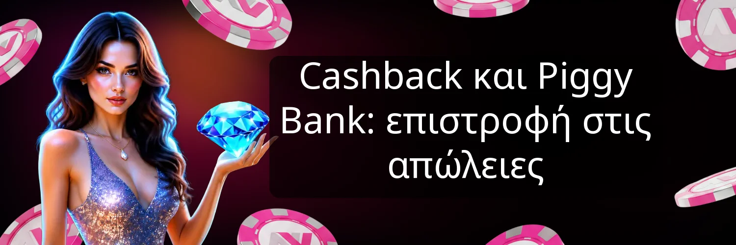 Cashback και Piggy Bank: επιστροφή στις απώλειες